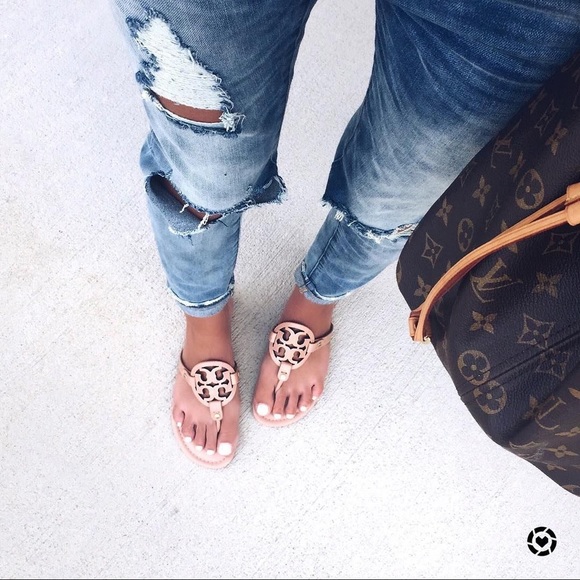 tory burch miller thong sandals